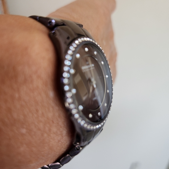 SKAGEN  Brown and CZ watch - Picture 4 of 5